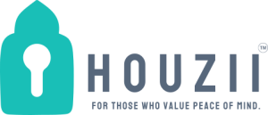 houzii logo transparant grijs