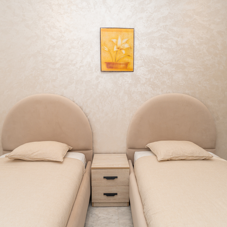 Stijlvol business-appartement — Executive Terrace, Tanger — 105m², 3slk, ondergrondse privé parkeerplaats