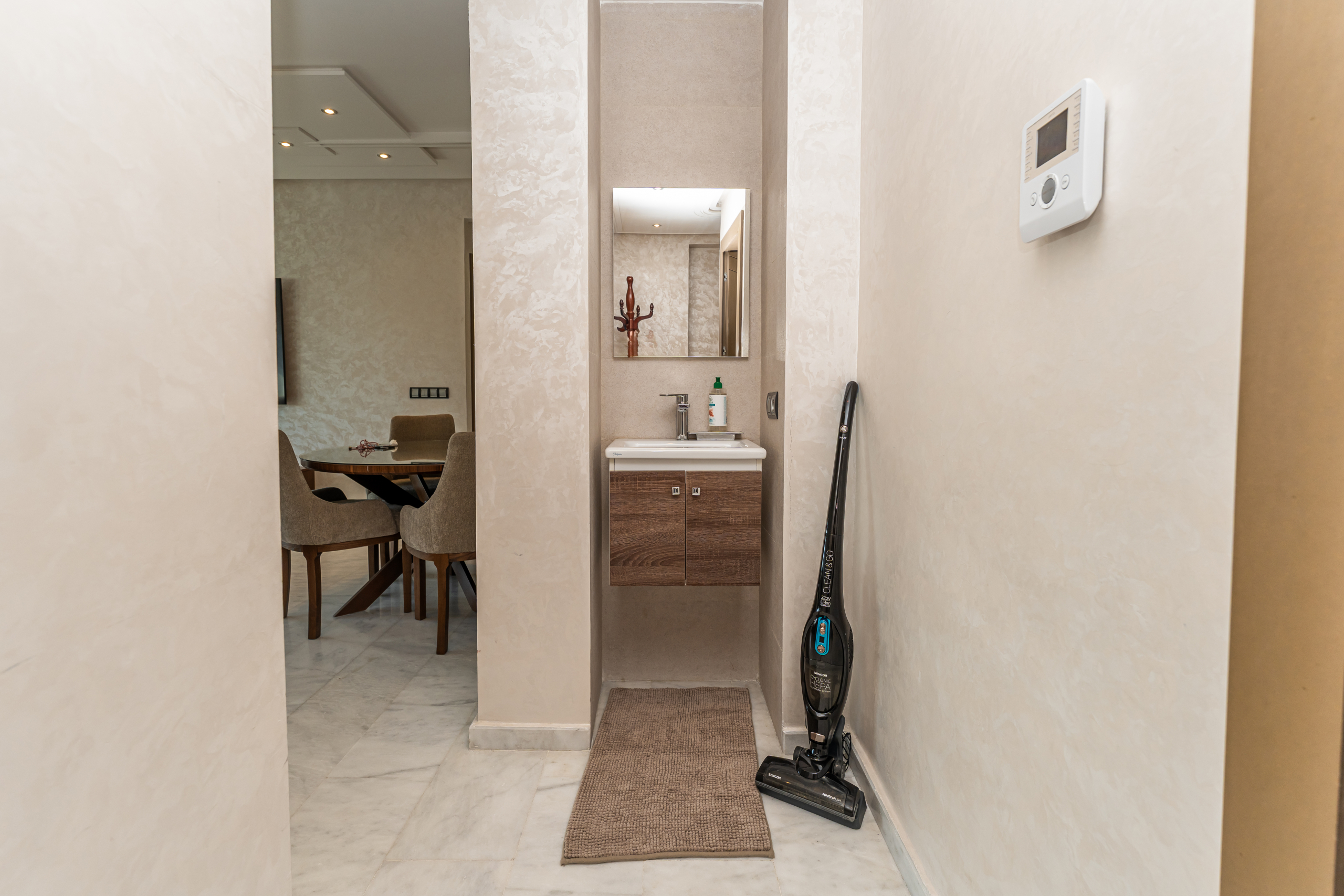 Stijlvol business-appartement — Executive Terrace, Tanger — 105m², 3slk, ondergrondse privé parkeerplaats