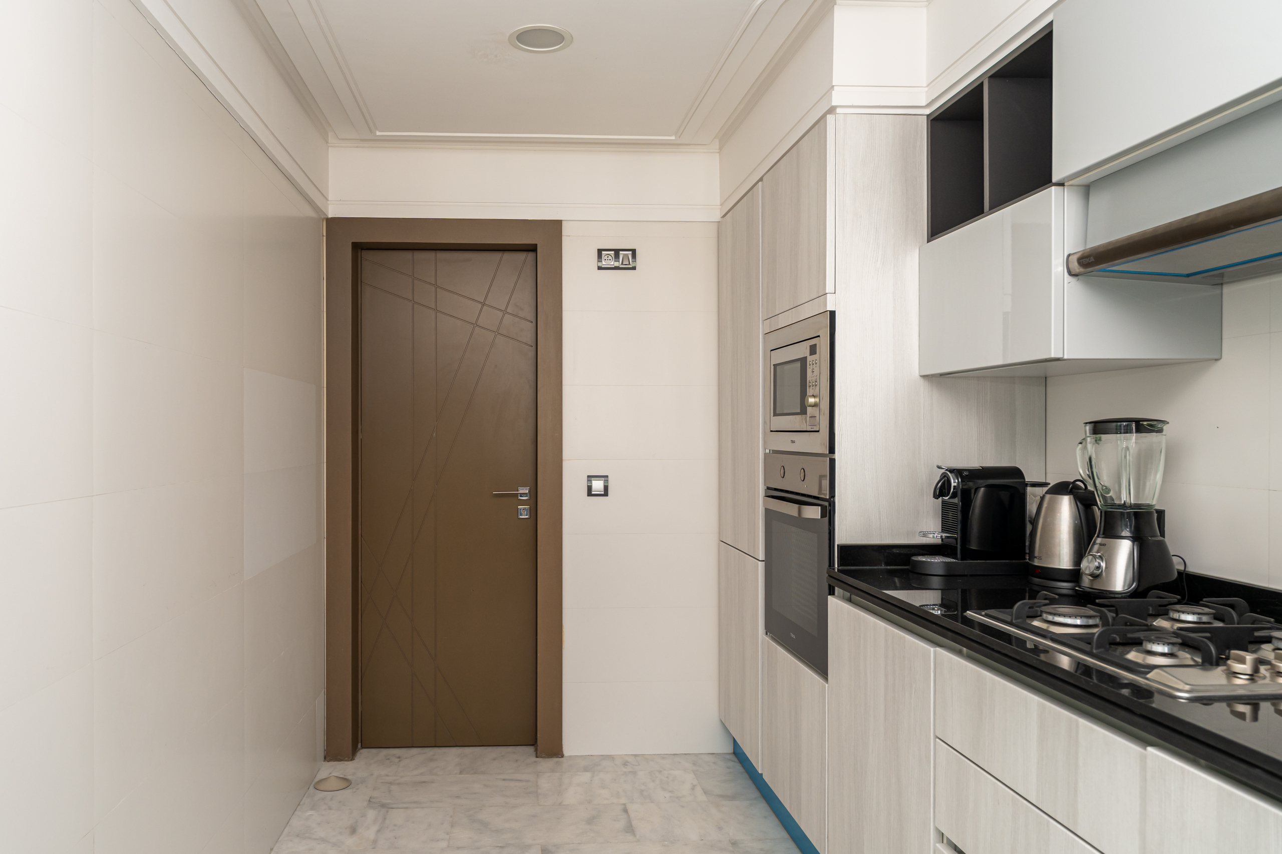 Stijlvol business-appartement — Executive Terrace, Tanger — 105m², 3slk, ondergrondse privé parkeerplaats